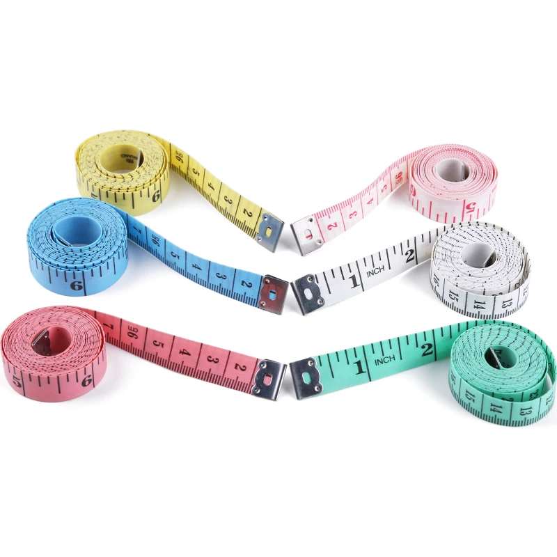 

Supplies 150cm/60"Tape Measures Portable Retractable Ruler Sewing Tailor Tape Measure Centimeter Inch Roll Tape Soft