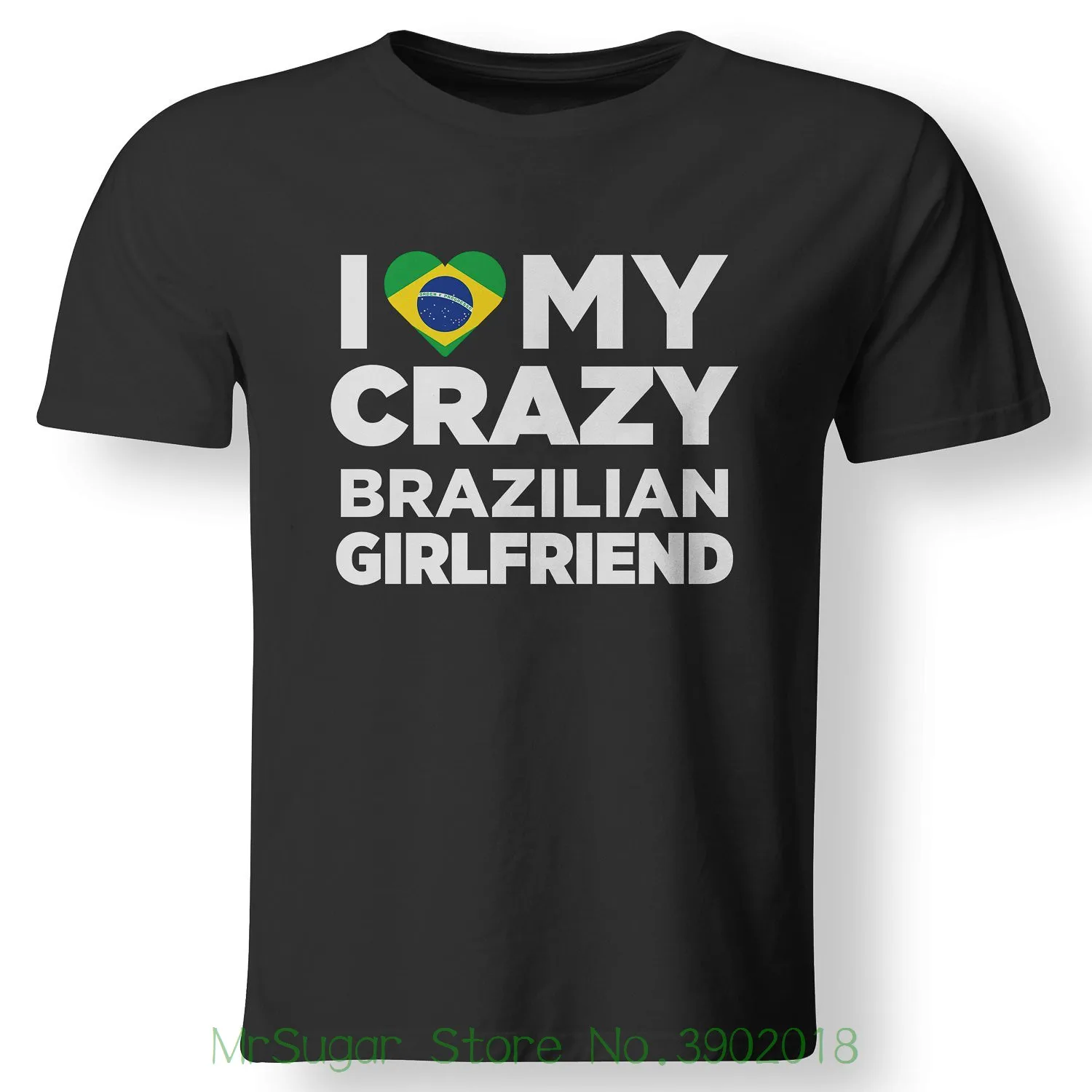 I Love My Crazy Brazilian Girlfriend Brazil Native T Shirt T Shirts Short Sleeve Leisure Fashion Summer
I Love My Crazy Brazilian Girlfriend Brazil Native T Shirt T Shirts Short Sleeve Leisure Fashion Summer