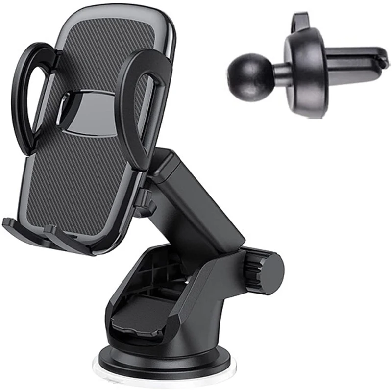 Auto Accessories Car Phone Holder,Phone Mount Dashboard Windshield Air Vent Mount Cradles Fit for iPhone Galaxy All Phones
Auto Accessories Car Phone Holder,Phone Mount Dashboard Windshield Air Vent Mount Cradles Fit for iPhone Galaxy All Phones