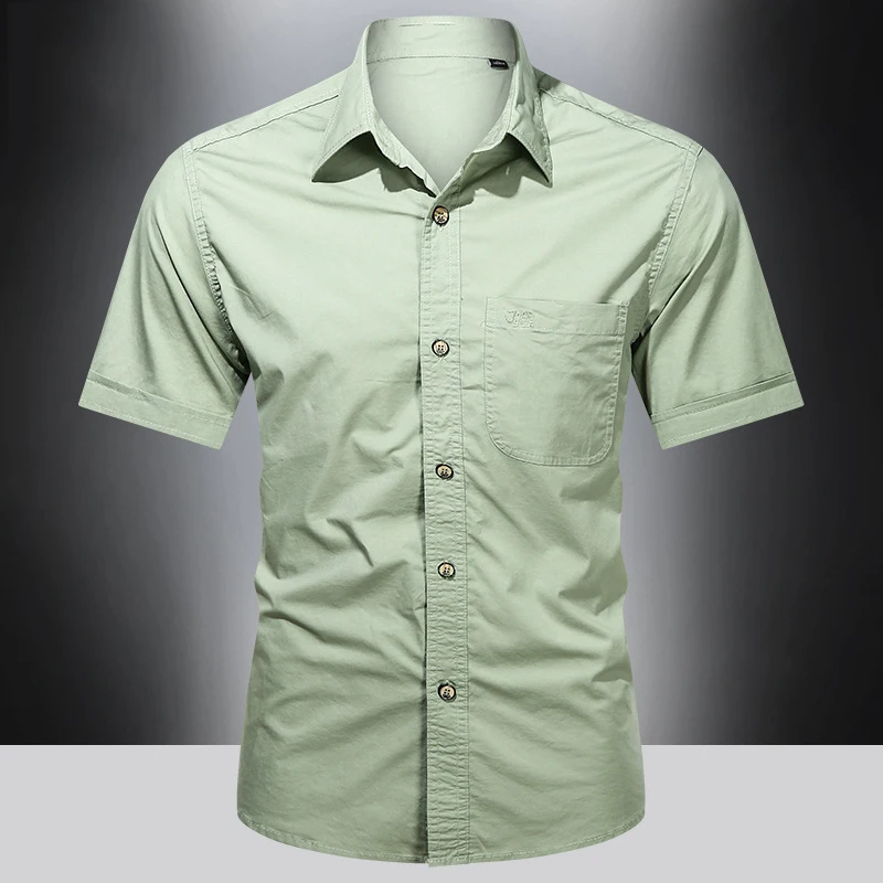 2021 New Stretch Dress Shirt Men Short Sleeve Blouse Oversized Solid Business Elastic White Shirt Men's Brand Clothing AF9819
2021 New Stretch Dress Shirt Men Short Sleeve Blouse Oversized Solid Business Elastic White Shirt Men's Brand Clothing AF9819