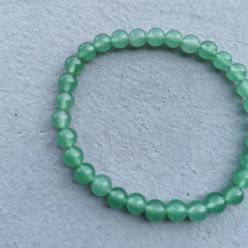 SR зеленый авантюрин браслет 6 мм драгоценный камень Йога лучшие возлюбленные
