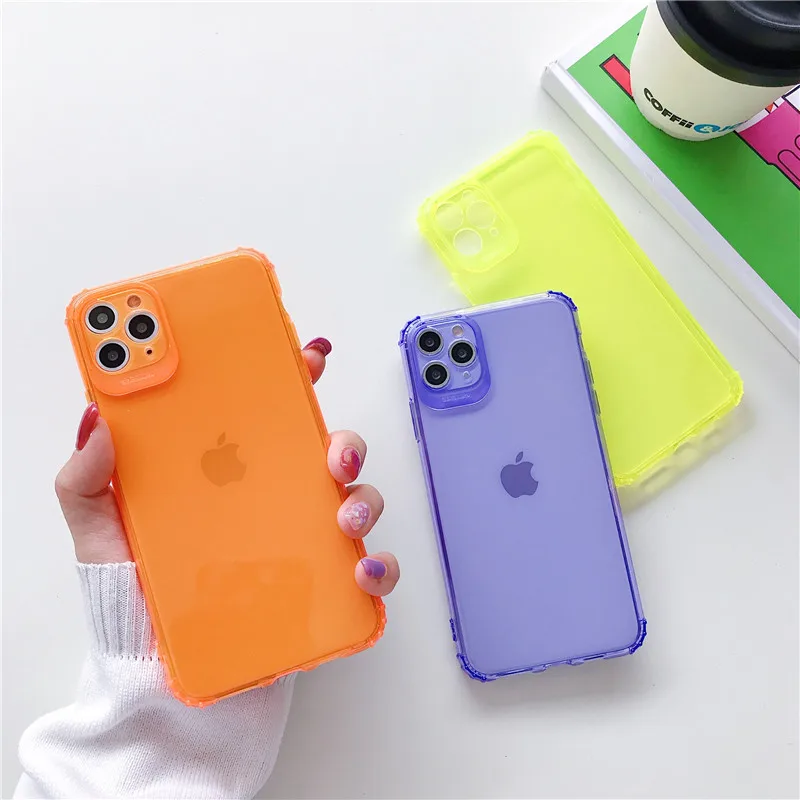 Fluorescent shell Transparent Shockproof for Iphone 11 Pro Max X XS 7 8 6 6S Plus Case Clear Phone Cover
Fluorescent shell Transparent Shockproof for Iphone 11 Pro Max X XS 7 8 6 6S Plus Case Clear Phone Cover