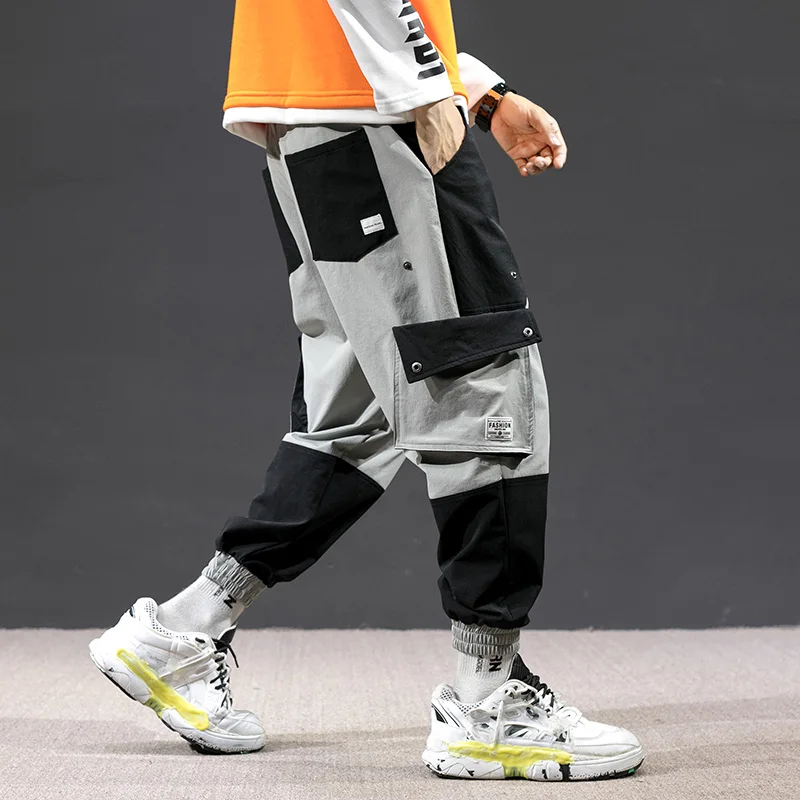 Fashionable Mens Cargo Pants Streetwear Multi-Pocket Jogging Pants Male 2021 New Harajuku Leisure Trousers Men Large Size 5XL
Fashionable Mens Cargo Pants Streetwear Multi-Pocket Jogging Pants Male 2021 New Harajuku Leisure Trousers Men Large Size 5XL
