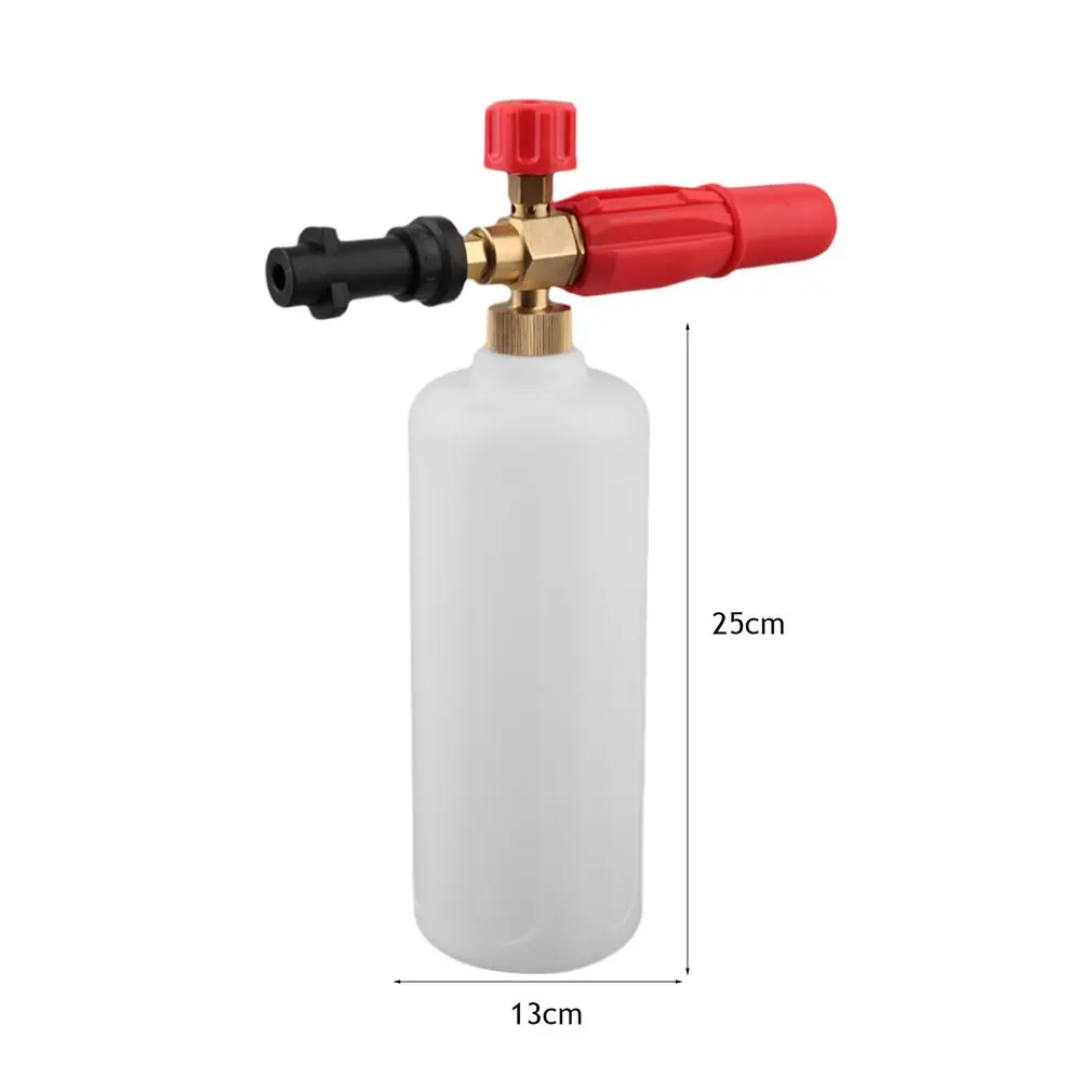 High Pressure HD Brass Foam With 1L Measuring Bottle For Karcher K Series Vehicle Car Washer Compatible Snow Foam Lance
High Pressure HD Brass Foam With 1L Measuring Bottle For Karcher K Series Vehicle Car Washer Compatible Snow Foam Lance