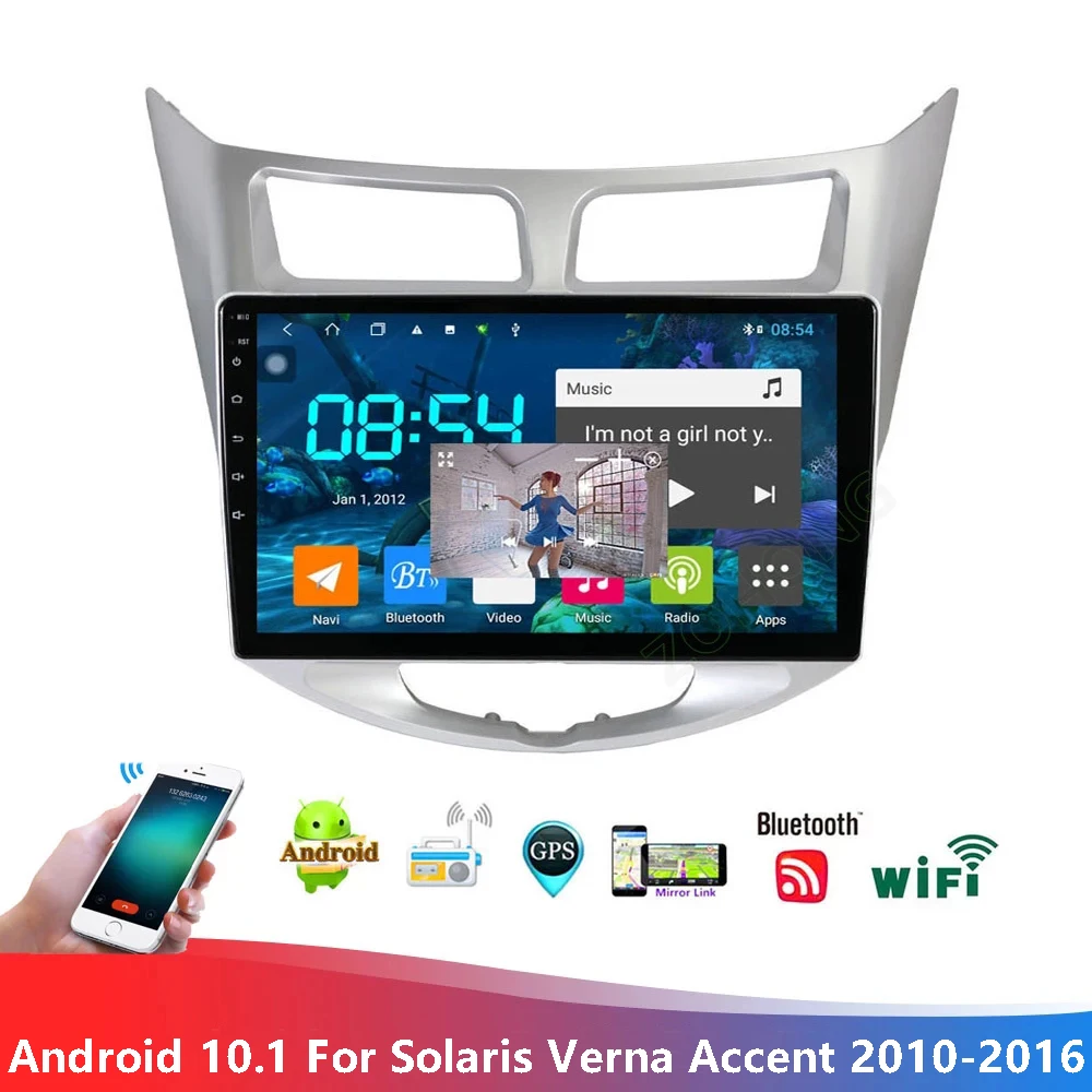 Четырехъядерный Android 11 Авторадио автомобильный мультимедийный плеер для Hyundai Solaris Verna Accent 10-16 автомобильный радиоприемник с навигацией GPS Stereo
Четырехъядерный Android 11 Авторадио автомобильный мультимедийный плеер для Hyundai Solaris Verna Accent 10-16 автомобильный радиоприемник с навигацией GPS Stereo