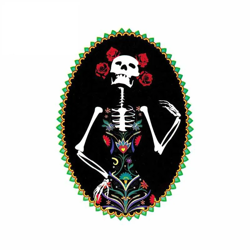 Catrina Skeleton Girl Skull Day of The Dead Lady Evilkid Car Sticker Fashion Occlusion Scratch Refrigerator DIY Fuel Tank Decal 
Catrina Skeleton Girl Skull Day of The Dead Lady Evilkid Car Sticker Fashion Occlusion Scratch Refrigerator DIY Fuel Tank Decal