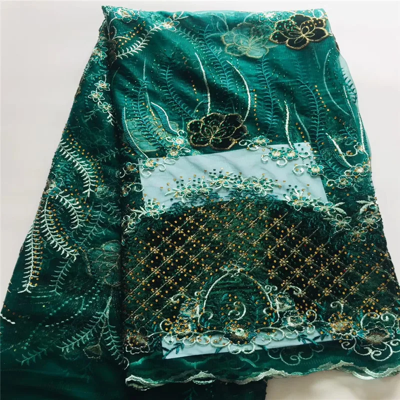NaXiu Latest Velvet Lace Fabric With Stones High Quality African Party dress Embroidery African Lace Material For 5yards
NaXiu Latest Velvet Lace Fabric With Stones High Quality African Party dress Embroidery African Lace Material For 5yards