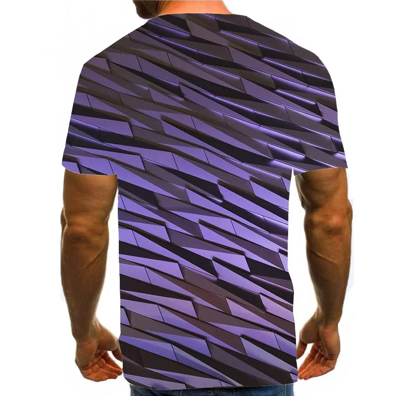 Men's Abstract Shirt 3D Print T-Shirt Summer Geometry Graphic Tees Purple Pattern Tops
Men's Abstract Shirt 3D Print T-Shirt Summer Geometry Graphic Tees Purple Pattern Tops