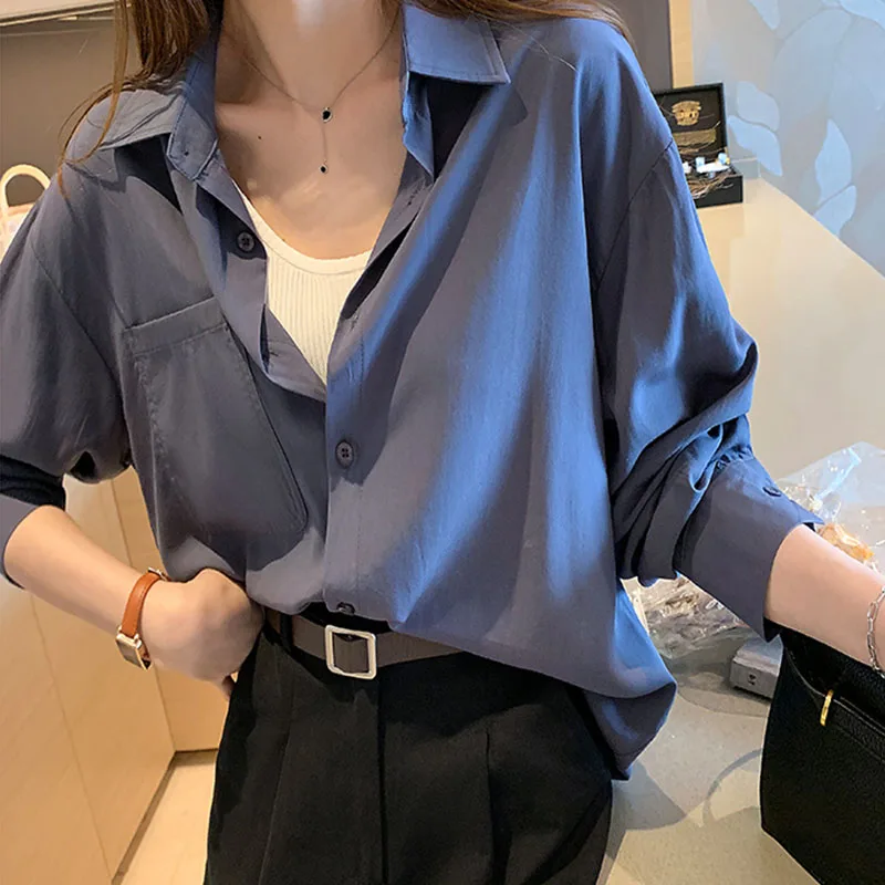 Ladies Lace Tops Women Shirts Blusas Feminine Shirt Women's White Loose Chiffon shirt Long Sleeve Vintage Blouse Shirts 31i 
Ladies Lace Tops Women Shirts Blusas Feminine Shirt Women's White Loose Chiffon shirt Long Sleeve Vintage Blouse Shirts 31i