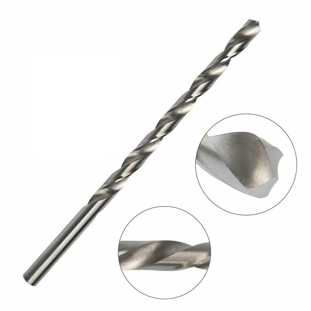 10pcs 2-6mm Metal Drilling 160mm Extra Long High Speed Steel HSS Drill Bits Bit Electric Drill Bit Accessories
10pcs 2-6mm Metal Drilling 160mm Extra Long High Speed Steel HSS Drill Bits Bit Electric Drill Bit Accessories
