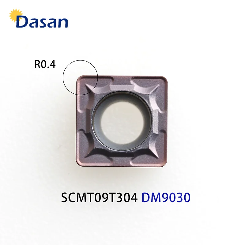 Карбидные вставки SCMT09T304 SCMT09T308 буровая Штанга токарный инструмент резак DM9030 для