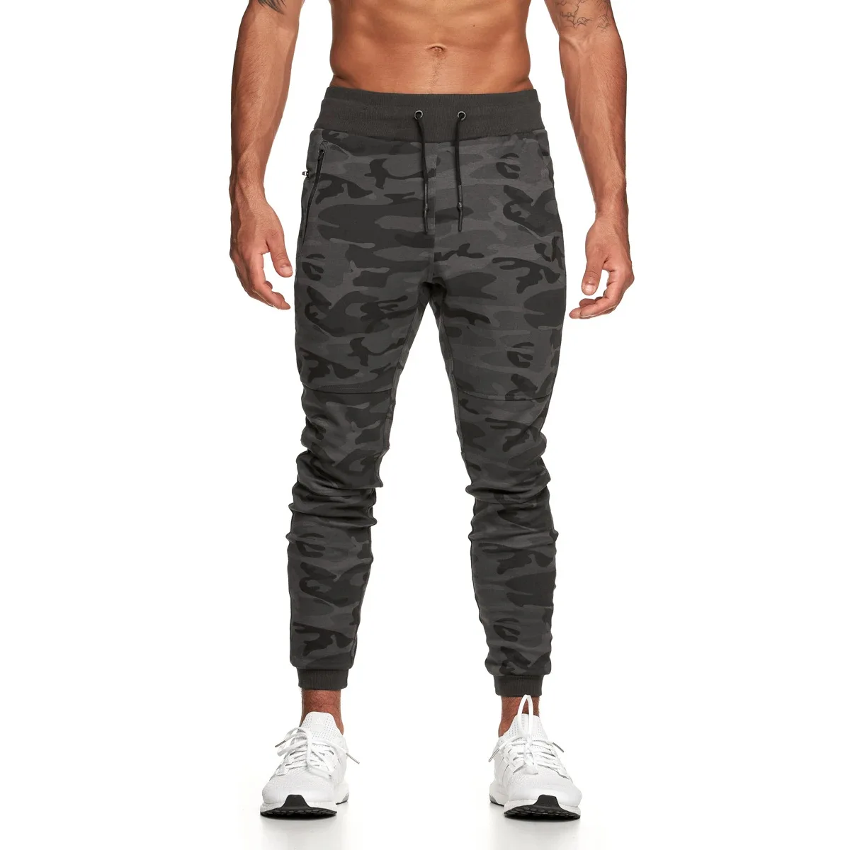 New European and American sports leisure men's camouflage fitness pants running training pants trend fashion pants
New European and American sports leisure men's camouflage fitness pants running training pants trend fashion pants