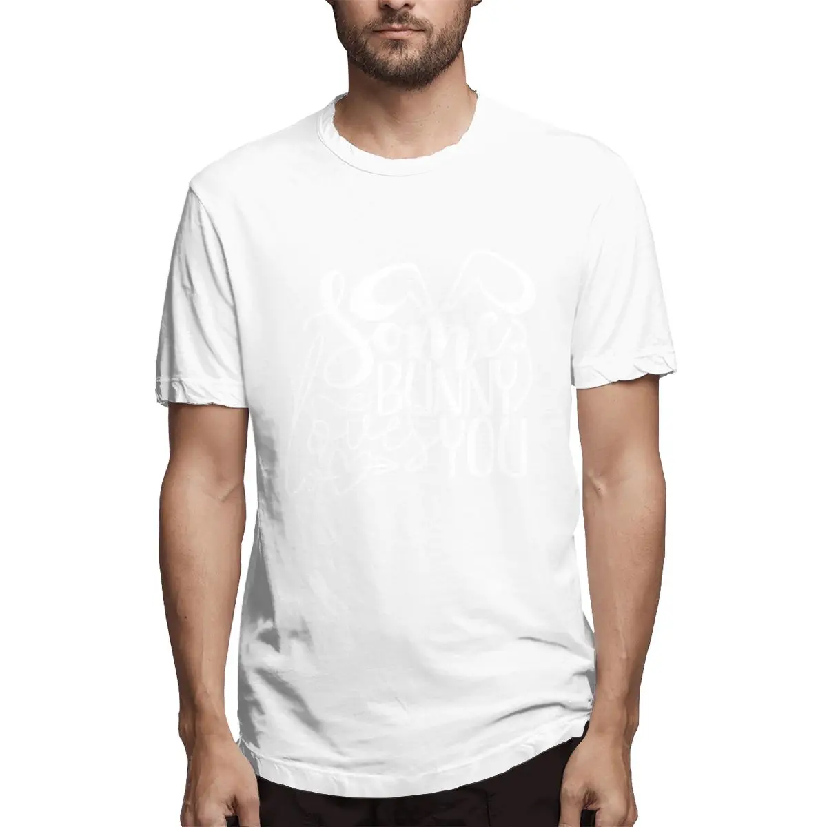 Some Bunny Loves You Happy Men T Shirts Vintage Tee Shirt Short Sleeve Graphic Printed Clothes
Some Bunny Loves You Happy Men T Shirts Vintage Tee Shirt Short Sleeve Graphic Printed Clothes