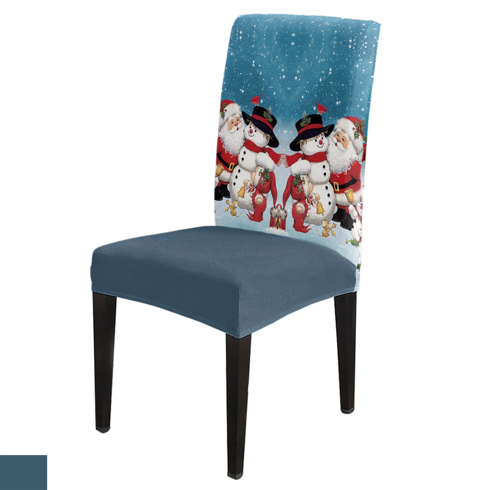 Merry Christams Tree And Santa Dining Chair Cover Spandex Elastic Chair Covers for Wedding Hotel Banquet Dining Room
Merry Christams Tree And Santa Dining Chair Cover Spandex Elastic Chair Covers for Wedding Hotel Banquet Dining Room