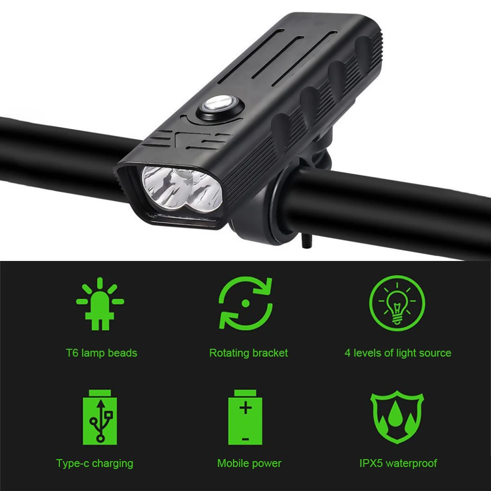Bike Light Rechargeable Waterproof Bike Headlight Ultra Bright LED Front Lights 4 Light Modes with Quick Release Bracket
Bike Light Rechargeable Waterproof Bike Headlight Ultra Bright LED Front Lights 4 Light Modes with Quick Release Bracket