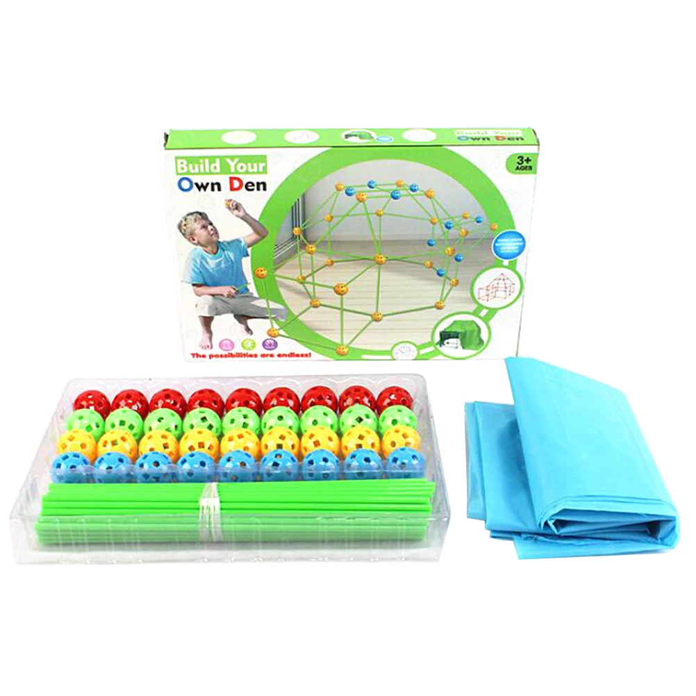 DIY Building Toys For Kids Fort Building Kit Construction Tent Toys Playhouse For Boys Girls Christmas Halloween Birthday Gift
DIY Building Toys For Kids Fort Building Kit Construction Tent Toys Playhouse For Boys Girls Christmas Halloween Birthday Gift