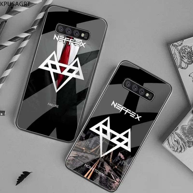 KPWSAGRT Neffex Black TPU Soft Phone Case Tempered Glass For Samsung S20 Plus S7 S8 S9 S10 Plus Note 8 9 10 Plus
KPWSAGRT Neffex Black TPU Soft Phone Case Tempered Glass For Samsung S20 Plus S7 S8 S9 S10 Plus Note 8 9 10 Plus