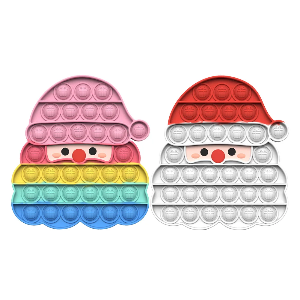 Anti-Stress Christmas Santa Push Bubble Decompression Press Board Kid Adult Family Simple Game Entertainment Sensory Toy
Anti-Stress Christmas Santa Push Bubble Decompression Press Board Kid Adult Family Simple Game Entertainment Sensory Toy