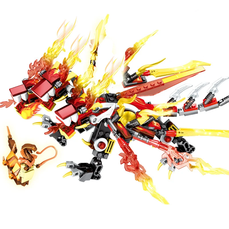 Ninja Fire Dragon Attack Kai Figures MOC Anime Cartoon Classic Movie Building Blocks Bricks Assemble Model Toys For Kids Gifts
Ninja Fire Dragon Attack Kai Figures MOC Anime Cartoon Classic Movie Building Blocks Bricks Assemble Model Toys For Kids Gifts