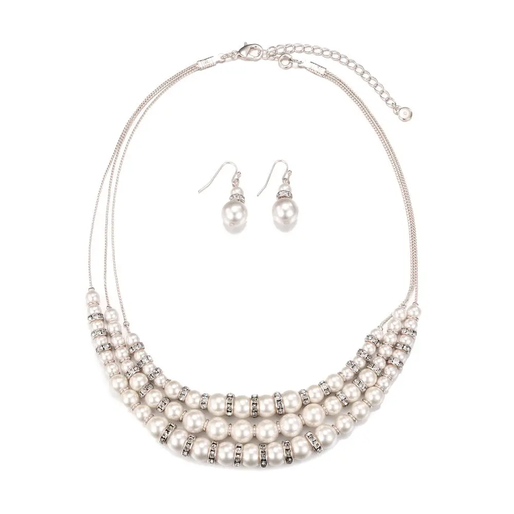 Pearl Necklaces Suits Earriings For Women Multilayer Chain Pendants Charm Gold Necklaces 2021 Bohemian Choker Jewelry
Pearl Necklaces Suits Earriings For Women Multilayer Chain Pendants Charm Gold Necklaces 2021 Bohemian Choker Jewelry