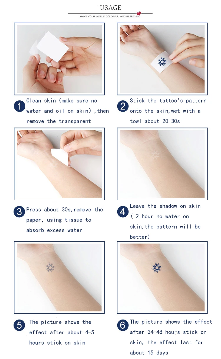 Juice Tattoo Sticker Star Arrow Snake Fish Letter Semi-permanent Tatto Waterproof Temporary Tatoo Stickers New Style 7-15 Days
Juice Tattoo Sticker Star Arrow Snake Fish Letter Semi-permanent Tatto Waterproof Temporary Tatoo Stickers New Style 7-15 Days