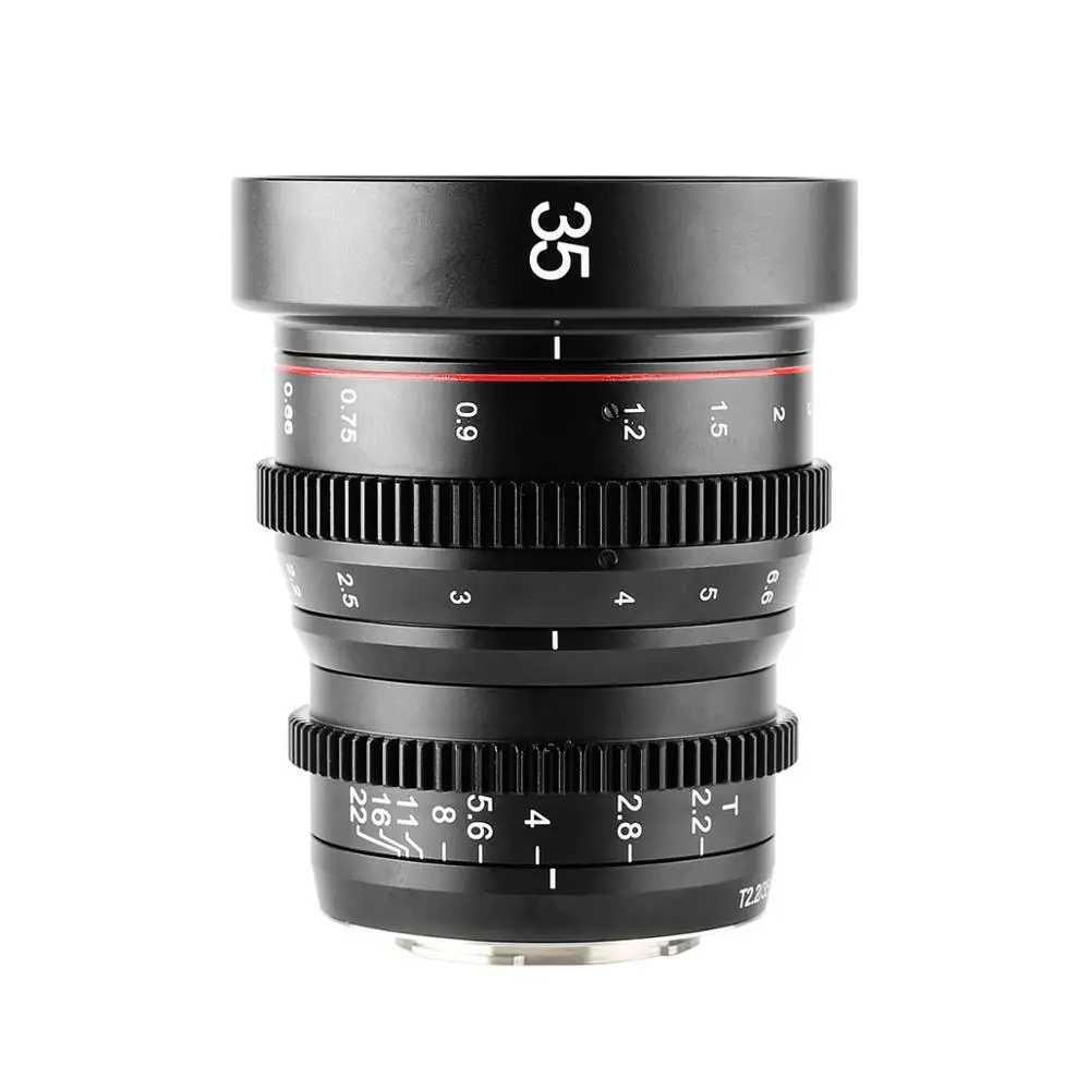 Асферический портретный кинообъектив Meike 35 мм T2.2 с ручной фокусировкой, для Sony Olympus Panasonic Lumix MFT, M4/3 G9 GH1 GH2 GH3 G7 E-P5
Асферический портретный кинообъектив Meike 35 мм T2.2 с ручной фокусировкой, для Sony Olympus Panasonic Lumix MFT, M4/3 G9 GH1 GH2 GH3 G7 E-P5
