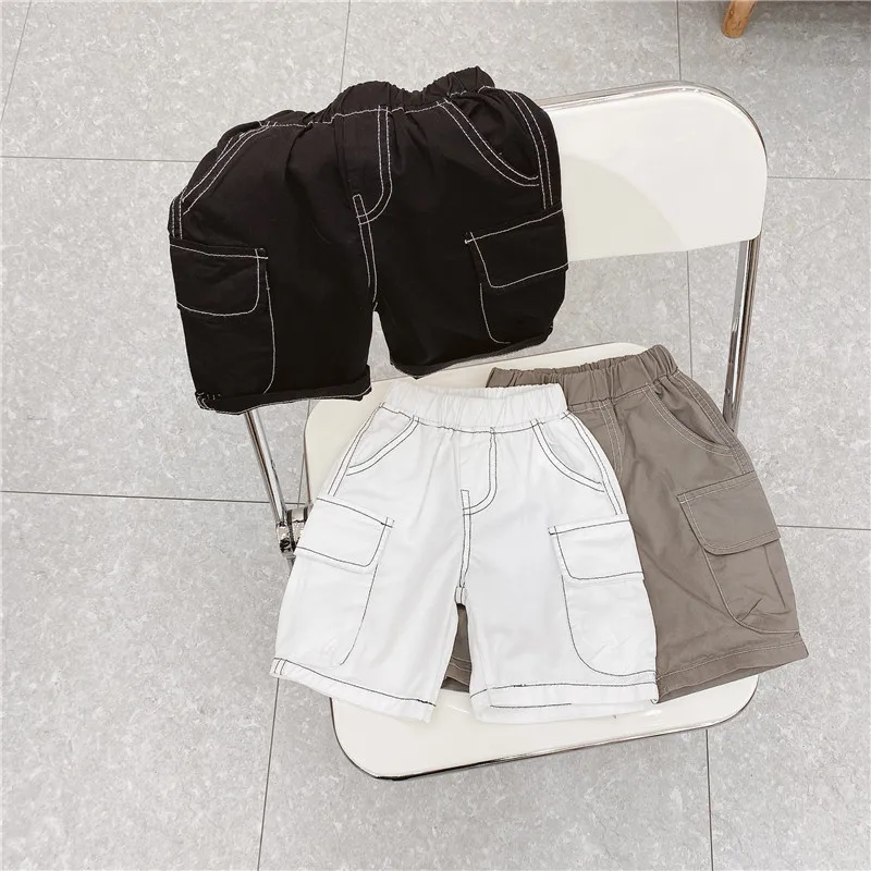 Boys Summer Shorts Kids Five-point Pants 2021 New Korean Casual Shorts Baby Boys Solid Casual Cargo Pants Kids Short Pants 2-7Y
Boys Summer Shorts Kids Five-point Pants 2021 New Korean Casual Shorts Baby Boys Solid Casual Cargo Pants Kids Short Pants 2-7Y