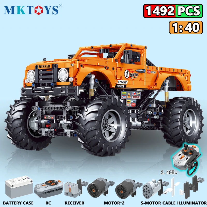 1492PCS RC Trucks Building Blocks 1:12 High Difficulty Technical Remote Assembled Car Bricks Vehicle Model Gifts Toys for Adult 
1492PCS RC Trucks Building Blocks 1:12 High Difficulty Technical Remote Assembled Car Bricks Vehicle Model Gifts Toys for Adult