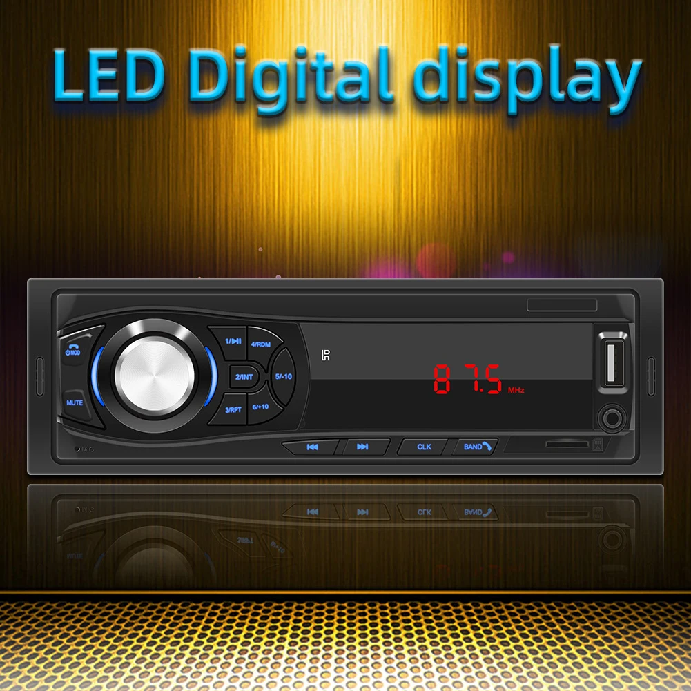 SWM-8014 12V Car FM Radio Bluetooth-compatible Multimedia MP3 Music Player LED Digital Tube MP3 Car Radios Car Electronics
SWM-8014 12V Car FM Radio Bluetooth-compatible Multimedia MP3 Music Player LED Digital Tube MP3 Car Radios Car Electronics