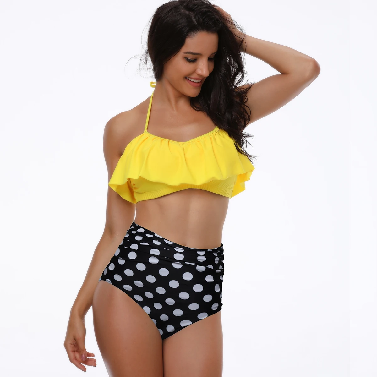 Mommy And Daughter Matching Swimsuits Sling Halter Neck Tie Vest Split Swimwear for Kids Girl Summer Beach Bikini High Waist
Mommy And Daughter Matching Swimsuits Sling Halter Neck Tie Vest Split Swimwear for Kids Girl Summer Beach Bikini High Waist