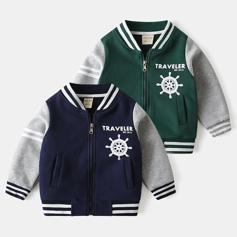 Осенне-зимняя одежда для мальчиков, пальто на молнии, детский флисовый хлопковый утепленный свитер, спортивный дизайн, бейсбольная куртка для мужчин
Осенне-зимняя одежда для мальчиков, пальто на молнии, детский флисовый хлопковый утепленный свитер, спортивный дизайн, бейсбольная куртка для мужчин