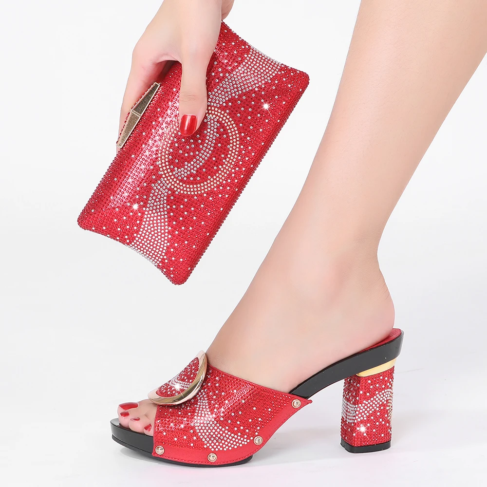 2021 summer new crystal large size 43 red suit bag shoes Africa Nigeria rhinestone crystal ladies shoe bag suit
2021 summer new crystal large size 43 red suit bag shoes Africa Nigeria rhinestone crystal ladies shoe bag suit