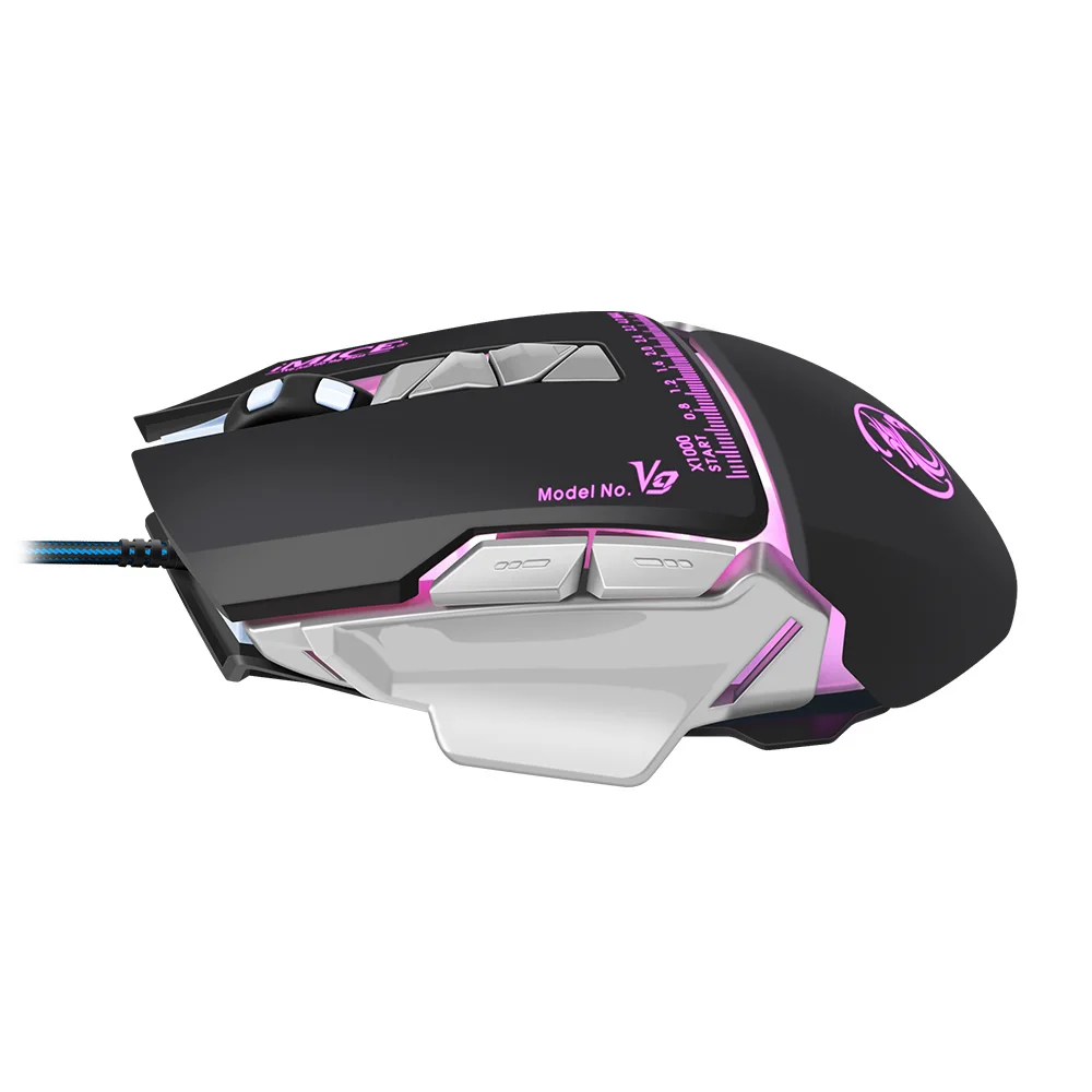 B004 Wired Gaming Mouse USB Optical Mouse 7 Button Computer Pc Mouse for CS DOTA LOL Gamer Professional Gaming Mice 3200 DPI
B004 Wired Gaming Mouse USB Optical Mouse 7 Button Computer Pc Mouse for CS DOTA LOL Gamer Professional Gaming Mice 3200 DPI