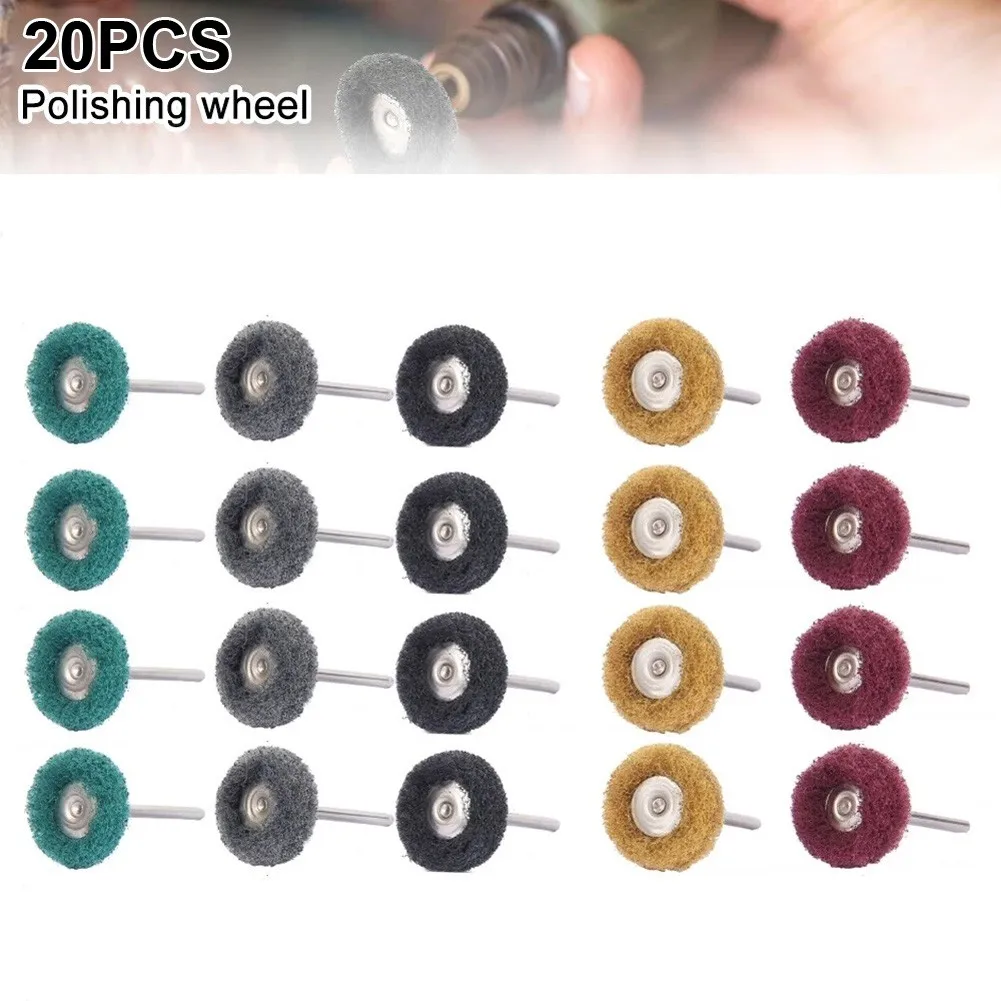 20pcs 50 Mm Mini Drill Abrasive Polishing Wheel Scouring Pad Buffing Polishing Wheels For Rotary Tool
20pcs 50 Mm Mini Drill Abrasive Polishing Wheel Scouring Pad Buffing Polishing Wheels For Rotary Tool