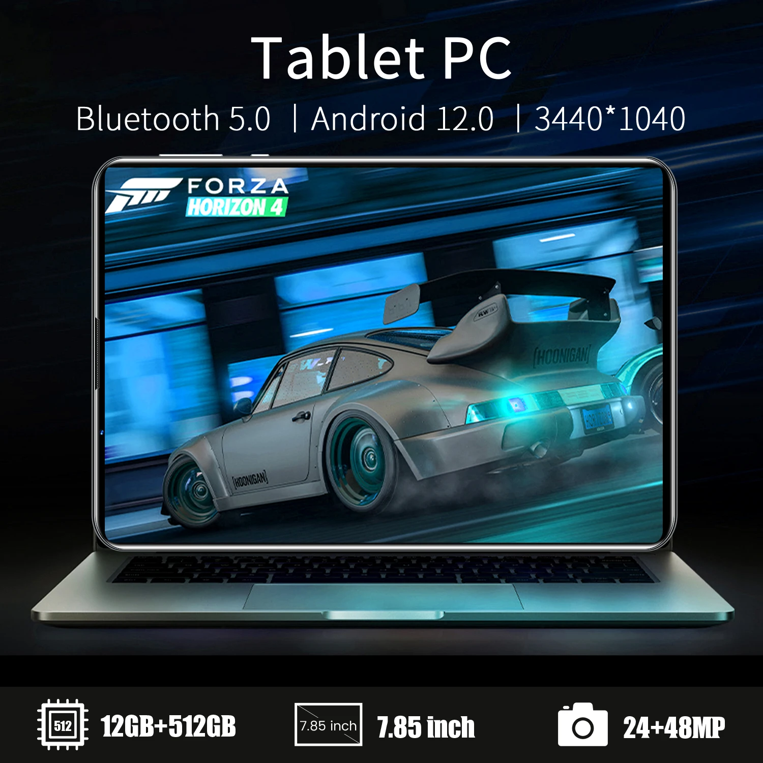 5G MatePad Tablet PC P50 12GB RAM 512GB ROM 24+48MP Android12 WPS Office Google Play Dual SIM Global Version New Pad Mini | Компьютеры и