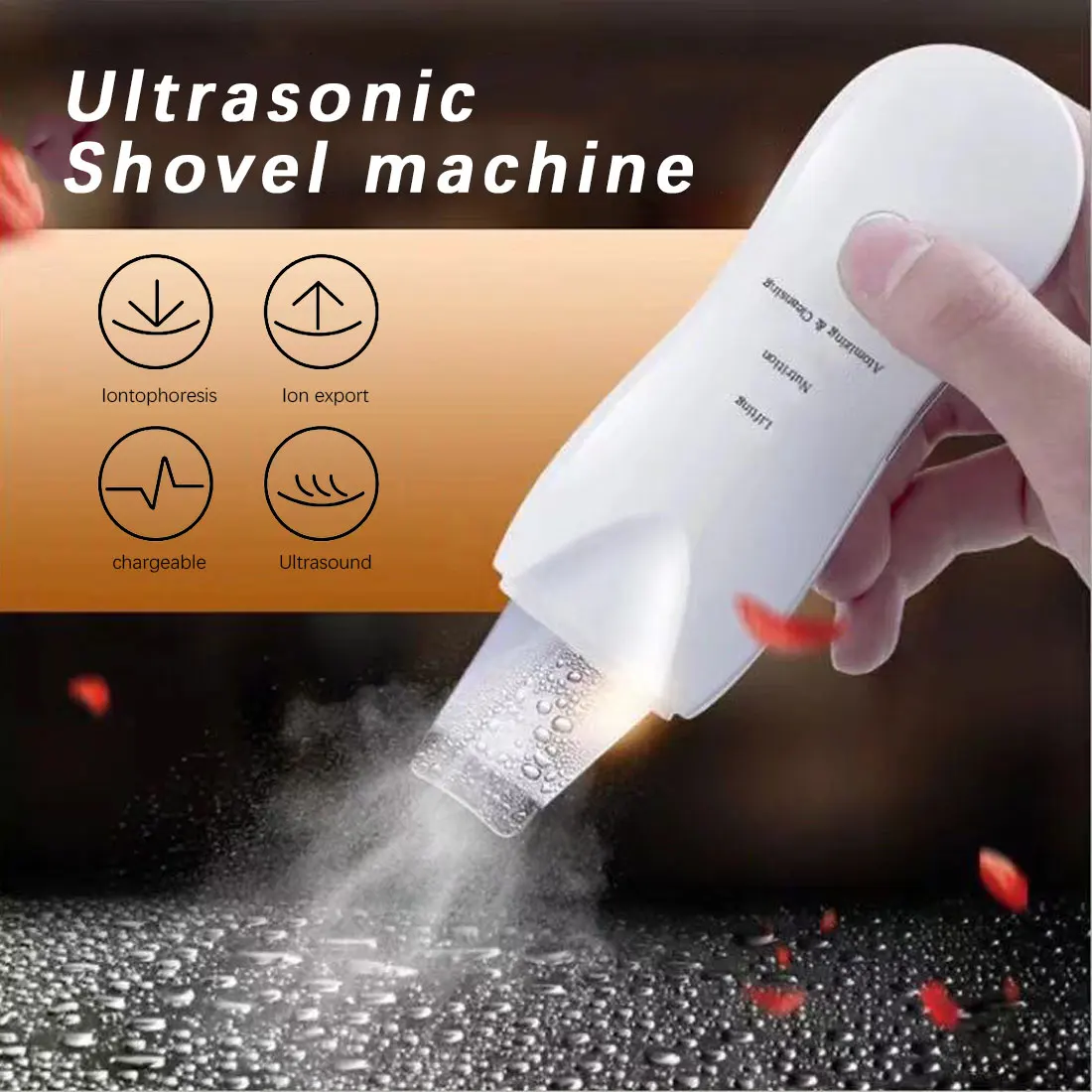 Ultrasonic Skin Scrubber Professional Deep Cleaning Face Cleaning Vibrating Rechargeable Skin Care Device Blackhead Removal Tool
Ultrasonic Skin Scrubber Professional Deep Cleaning Face Cleaning Vibrating Rechargeable Skin Care Device Blackhead Removal Tool