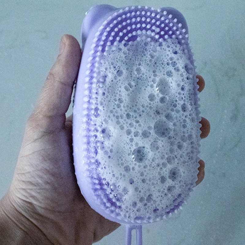 Quick Foaming Bath Brush Bathroom Soft Silicone Rubbing Massage Bubble Bathing Brush Shower Cleaning Body Rub Massage Sponge
Quick Foaming Bath Brush Bathroom Soft Silicone Rubbing Massage Bubble Bathing Brush Shower Cleaning Body Rub Massage Sponge