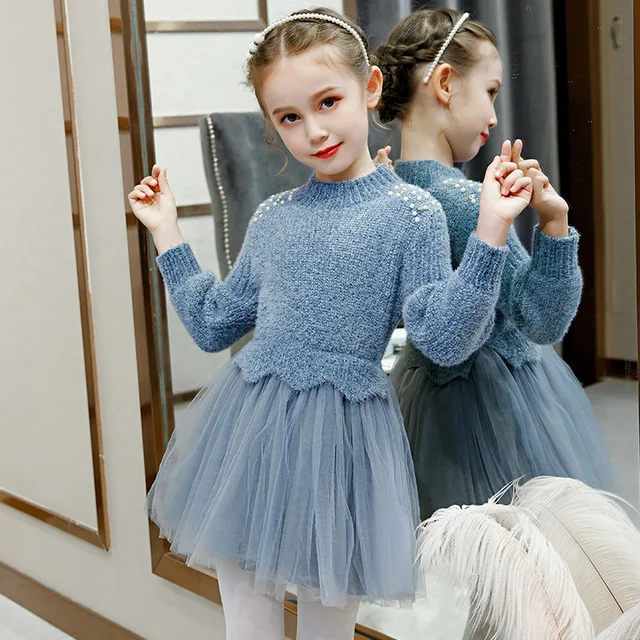 Rlyaeiz Kids Clothes 2019 Autumn Winter Sweet Girls Knitted Dress Fashion Knitting Mesh Patchwork Princess Girls Sweater Dress
Rlyaeiz Kids Clothes 2019 Autumn Winter Sweet Girls Knitted Dress Fashion Knitting Mesh Patchwork Princess Girls Sweater Dress