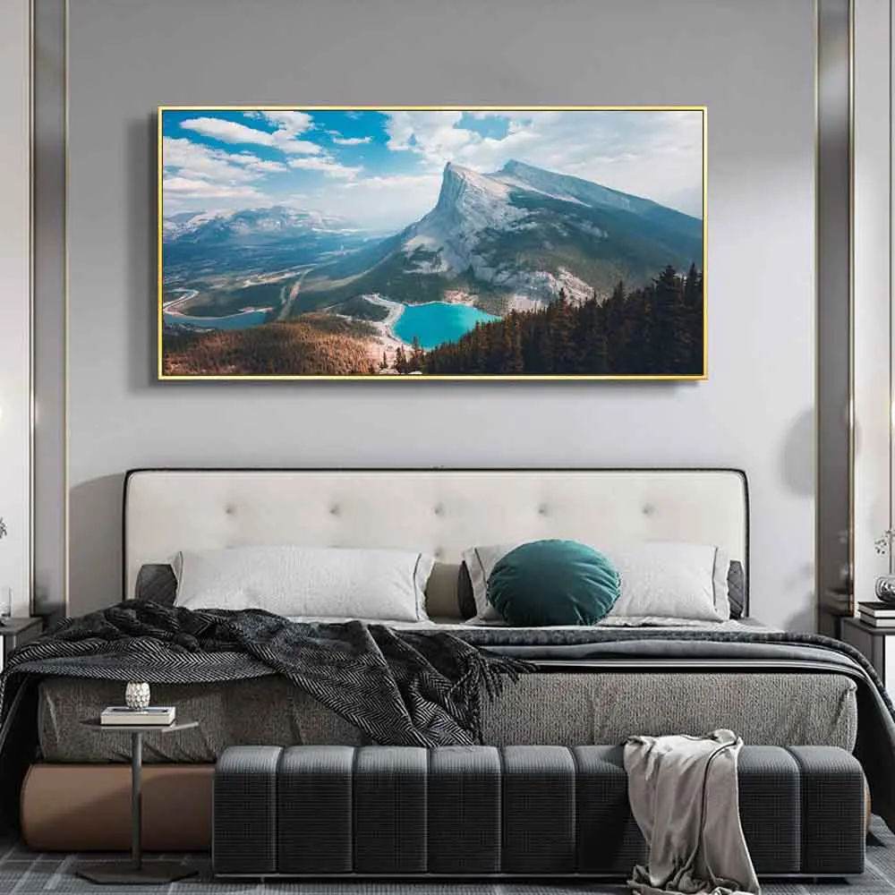 Landscape oil painting mountain color rock art canvas painting living room corridor office home decoration mural
Landscape oil painting mountain color rock art canvas painting living room corridor office home decoration mural