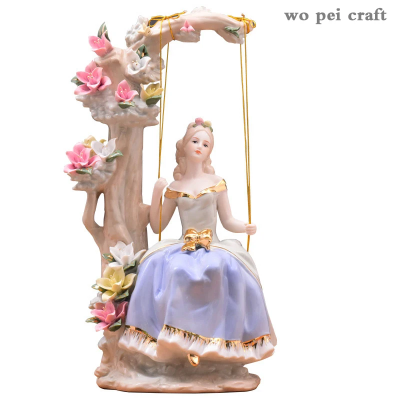 European Classical Palace Western Girl Ceramics Portrait Statue Exquisite Porcelain Vintage Home Decor Figurine Desk Decoration
European Classical Palace Western Girl Ceramics Portrait Statue Exquisite Porcelain Vintage Home Decor Figurine Desk Decoration