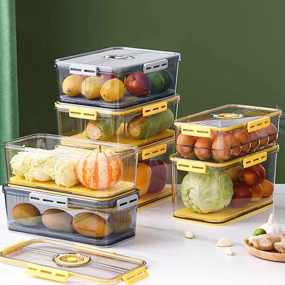 BPA-Free Refrigerator Organizer Bins Storage Box with Lid Thickened Kitchen Fridge Food Containers Pantry Freezer Organization
BPA-Free Refrigerator Organizer Bins Storage Box with Lid Thickened Kitchen Fridge Food Containers Pantry Freezer Organization