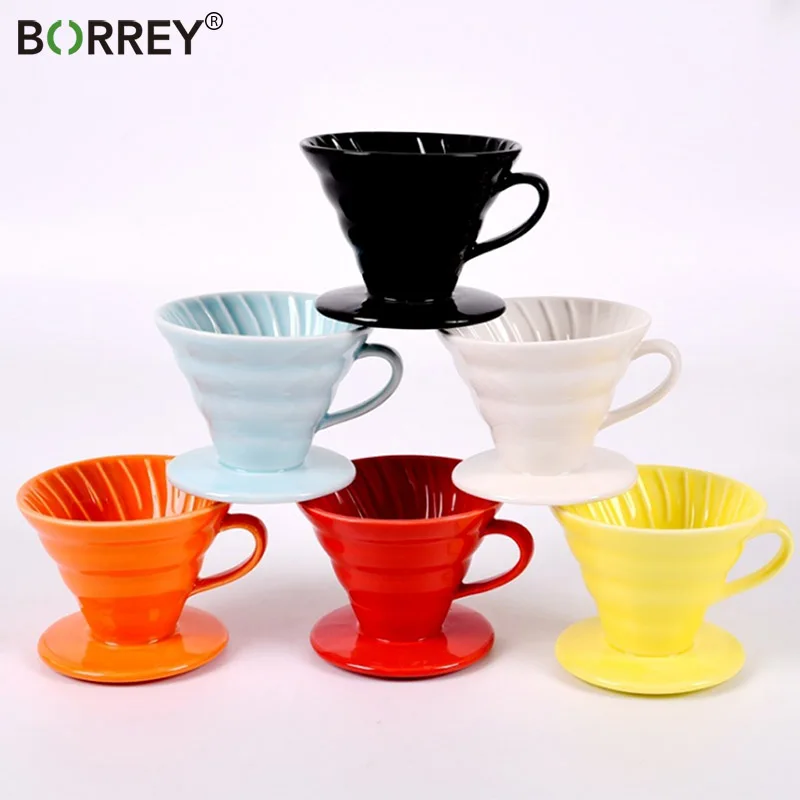 BORREY Reusable Coffee Filter Ceramic Coffee Dripper Filte Cup Pour Over Coffee Maker Accessories Handmade Brewer Coffee Tools
BORREY Reusable Coffee Filter Ceramic Coffee Dripper Filte Cup Pour Over Coffee Maker Accessories Handmade Brewer Coffee Tools