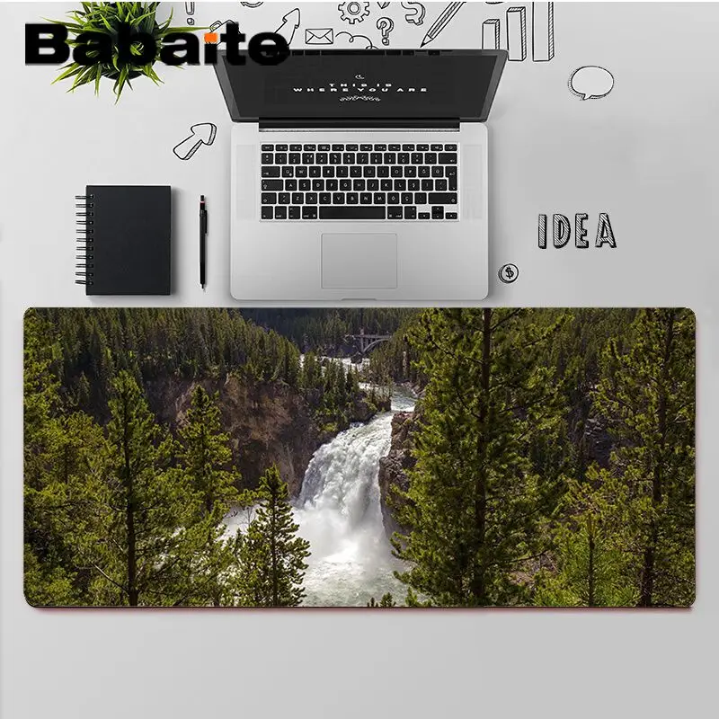 Babaite Top Quality Falls Landscape Silicone large small Pad to Mouse Game Free Shipping Large Mouse Pad Keyboards Mat 
Babaite Top Quality Falls Landscape Silicone large small Pad to Mouse Game Free Shipping Large Mouse Pad Keyboards Mat