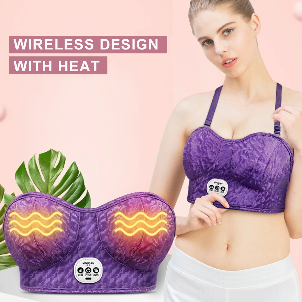 Electric Bra Massager Breast Enlarging Bra Beauty Chest Breast Sagging Infrared Hyperplasia Tourmaline Massage Vibration Bra
Electric Bra Massager Breast Enlarging Bra Beauty Chest Breast Sagging Infrared Hyperplasia Tourmaline Massage Vibration Bra