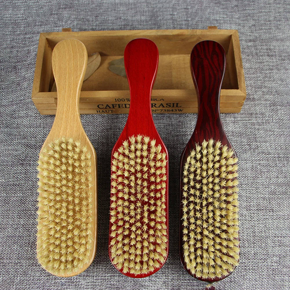 Natural Bristle Beech Wood Long Curved Handle Men Beard Brush Mustache Shaving Combs Large Curved Comb
Natural Bristle Beech Wood Long Curved Handle Men Beard Brush Mustache Shaving Combs Large Curved Comb