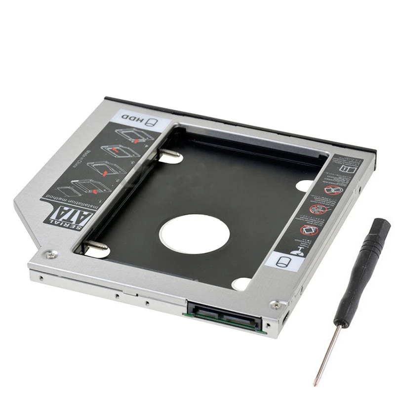 9.5mm SATA 2nd SSD HDD Caddy for HP Compaq NC8200 NC6200 NC6220 Nc4200 Hard Disk Drive Caddy
9.5mm SATA 2nd SSD HDD Caddy for HP Compaq NC8200 NC6200 NC6220 Nc4200 Hard Disk Drive Caddy