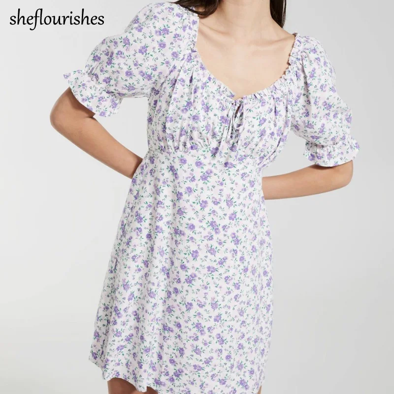 В Корейском стиле; Платье с цветочным рисунком Женская летняя обувь платье с рукавами-фонариками в винтажном стиле с квадратным вырезом бел...
В Корейском стиле; Платье с цветочным рисунком Женская летняя обувь платье с рукавами-фонариками в винтажном стиле с квадратным вырезом бел...