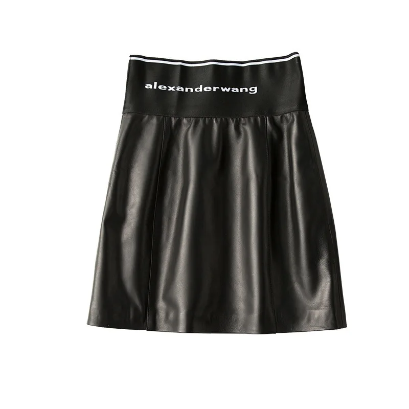 2020 Spring Autumn Winter Women Genuine Leather Sexy Mini Skirt Real Natural Skeepskin A-line High Waist Ladies Clothes
2020 Spring Autumn Winter Women Genuine Leather Sexy Mini Skirt Real Natural Skeepskin A-line High Waist Ladies Clothes