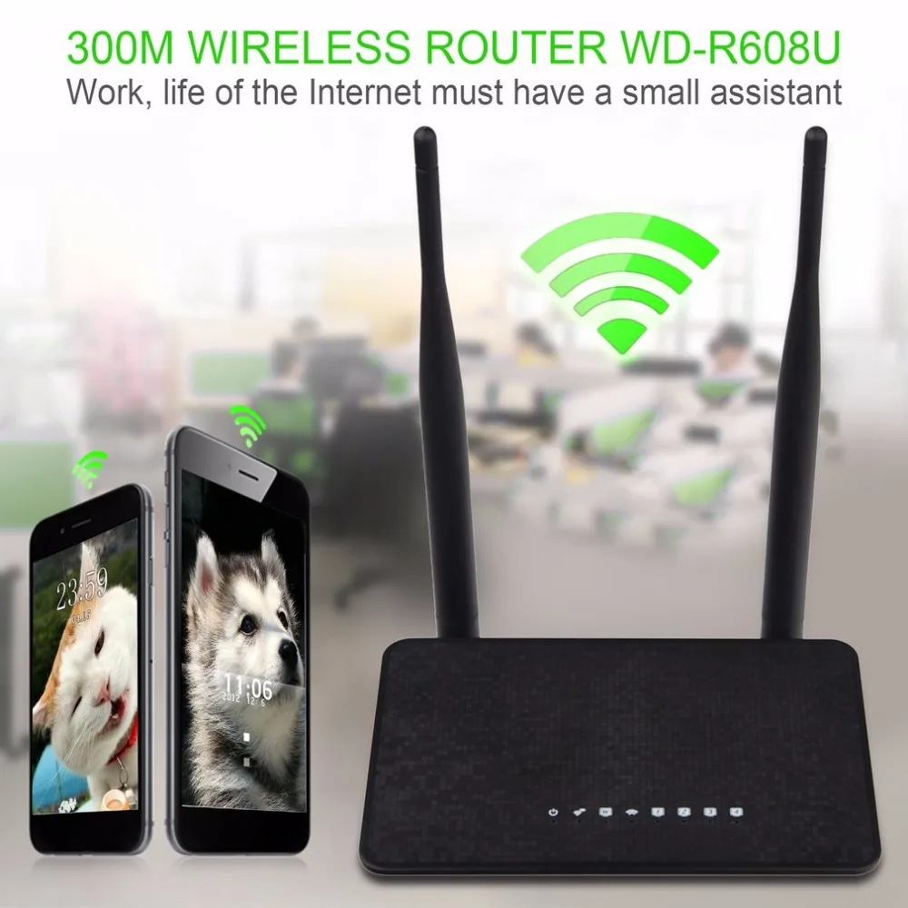 300 Мбит/с беспроводной Wi Fi маршрутизатор 1WAN + 4LAN порты 802.11b/g/n MT7628KN чипсет 2 4 ГГц