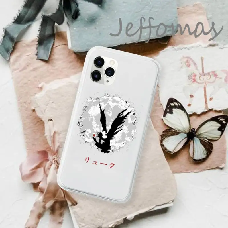 Anime Manga Death Note Ryuk Phone Case Transparent for iPhone 11 12 mini pro XS MAX 8 7 6 6S Plus X 5S SE 2020 XR
Anime Manga Death Note Ryuk Phone Case Transparent for iPhone 11 12 mini pro XS MAX 8 7 6 6S Plus X 5S SE 2020 XR